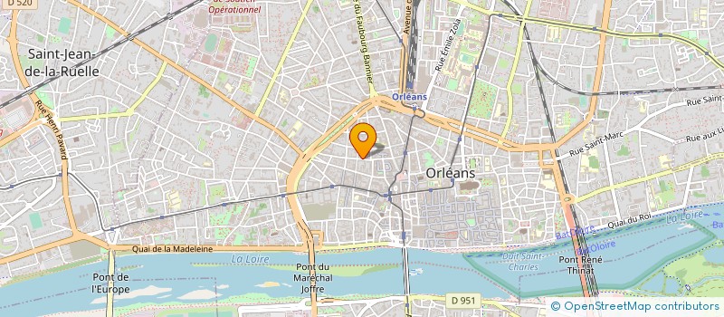 localisation de l'entreprise ESPOIR ET PARTAGE EUROPE-SAHEL à ORLEANS