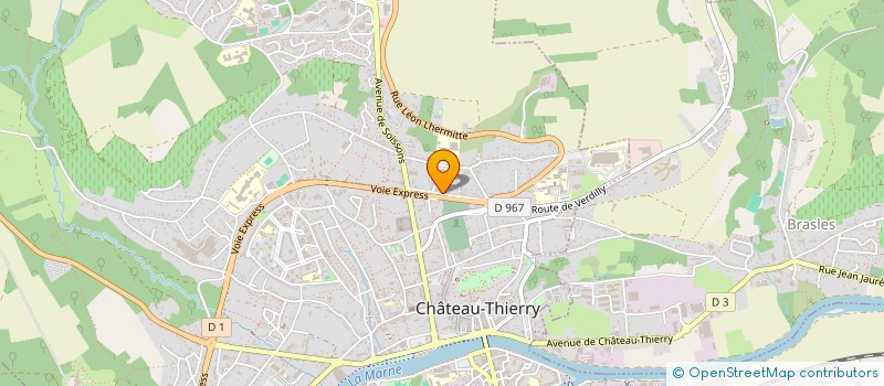 localisation de l'entreprise ESPOIR FAIT VIVRE  CHATEAU-THIERRY