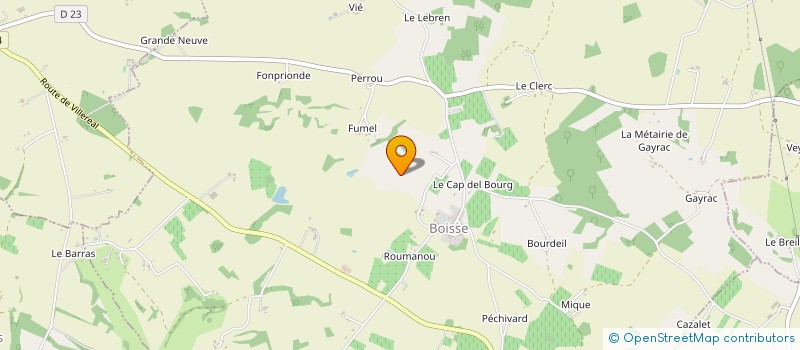 localisation de l'entreprise ESPOIR FAMILIAL à BOUNIAGUES