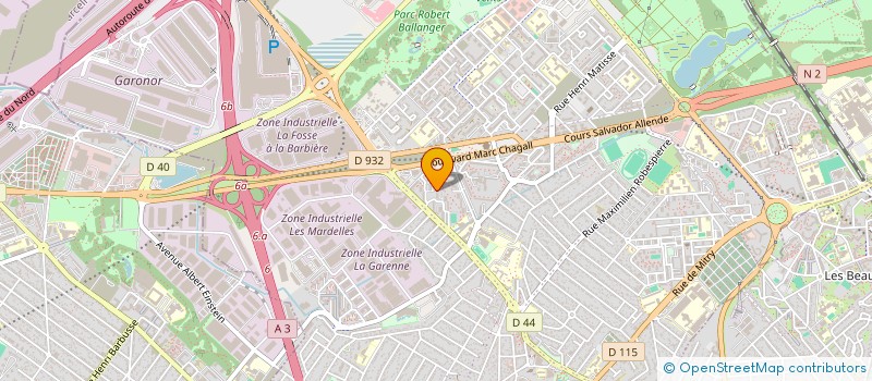 localisation de l'entreprise ESPOIR JEUNESSE à AULNAY SOUS BOIS