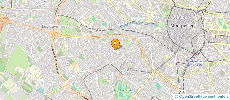 localisation de l'entreprise ESPOIR JEUNESSE MION à MONTPELLIER