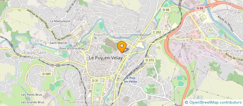 localisation de l'entreprise ESPOIR - LOISIRS à LE PUY-EN-VELAY