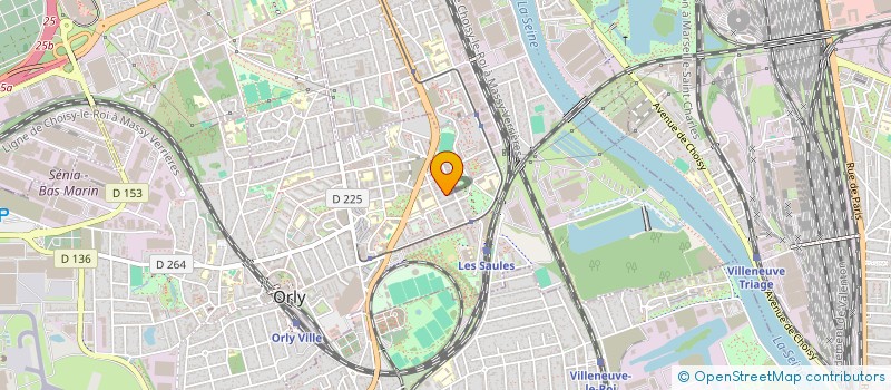localisation de l'entreprise ESPOIR LUMINEUX à ORLY