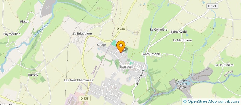 localisation de l'entreprise ESPOIR MAXENTAIS FOOTBALL  SAIVRES