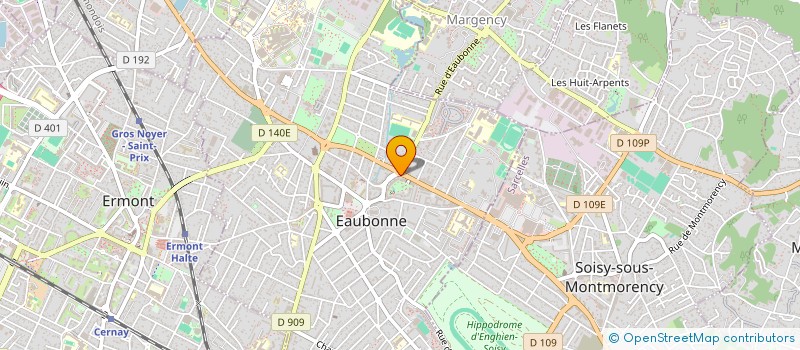 localisation de l'entreprise ESPOIR PLUS à EAUBONNE