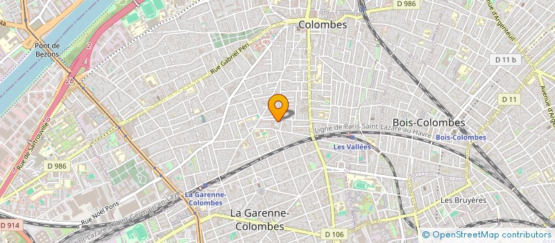 localisation de l'entreprise ESPOIR PRESTIGE DE FRANCE à COLOMBES