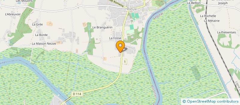 localisation de l'entreprise ESPOIR SOLIDARITE à RIEUX