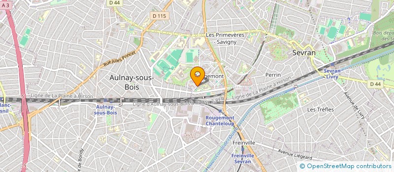 localisation de l'entreprise ESPOIR SOLIDARITE AMITIE à SEVRAN