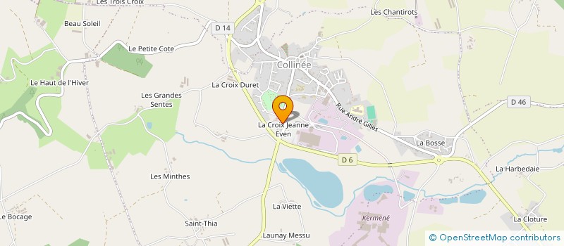 localisation de l'entreprise ESPOIR SOLIDARITE LE GOURAY à LE MENE