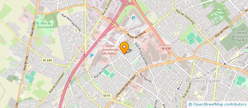 localisation de l'entreprise ESPOIR SOLIDARITE SOCIALE ET ORGANISATION DE LA REUSSITE à TOURCOING