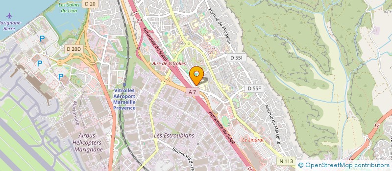 localisation de l'entreprise ESPOIR SPORTIF VITROLLES à VITROLLES