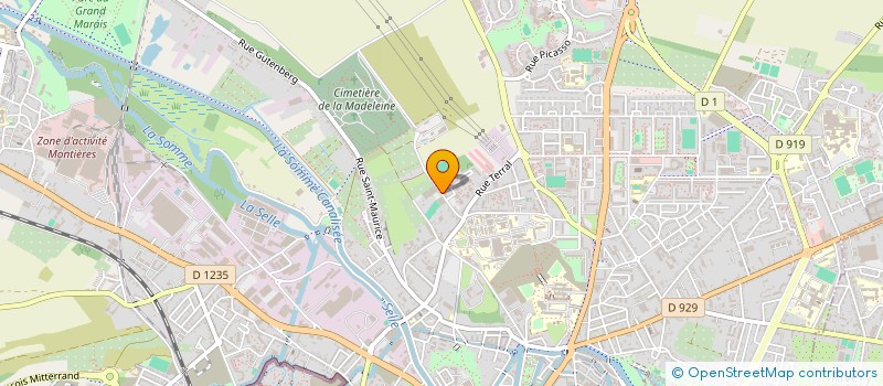 localisation de l'entreprise ESPOIR ST MAURICE FOOTBALL  AMIENS