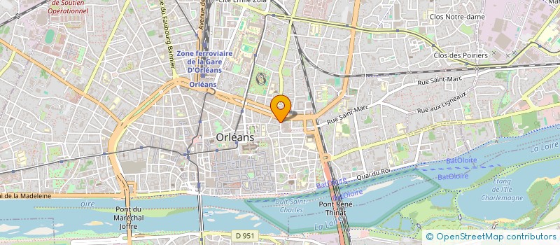 localisation de l'entreprise ESPOIR-TOGO 45 à ORLEANS