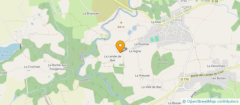 localisation de l'entreprise ESPOIR VEGETAL  LASSY