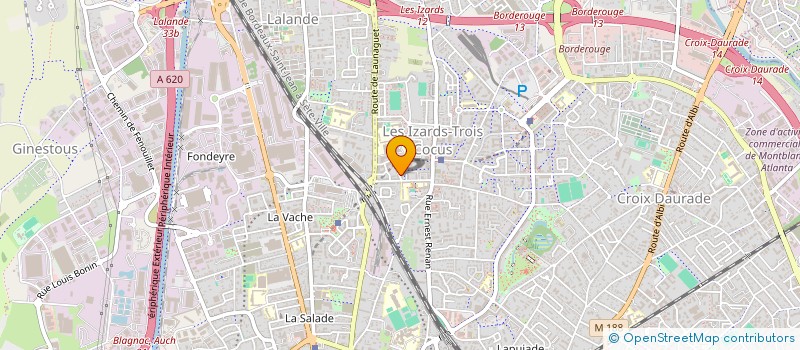 localisation de l'entreprise ESPOIR VIE ET DREPANOCYTOSE à TOULOUSE