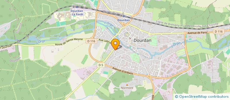 localisation de l'entreprise ESPOIR91 à DOURDAN