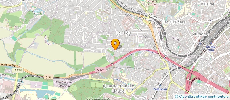 localisation de l'entreprise ESPOIRITY à PALAISEAU