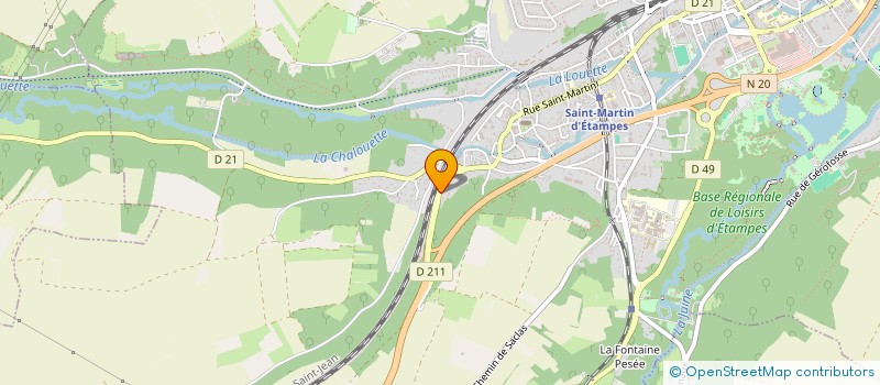 localisation de l'entreprise ESPORRE MULTI SERVICES  ETAMPES