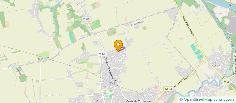 localisation de l'entreprise ESPORT FRANCAIS ORGANISATION à AUSSONNE