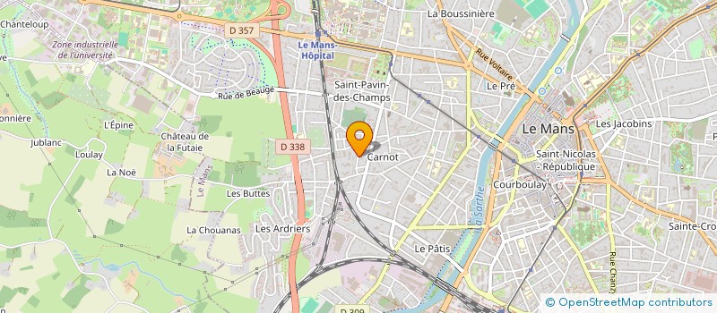 localisation de l'entreprise ESPORT LINE  LE MANS