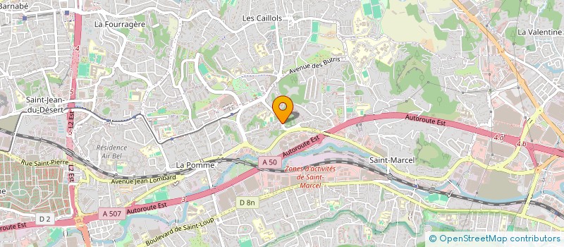 localisation de l'entreprise ESPORTVISION  MARSEILLE