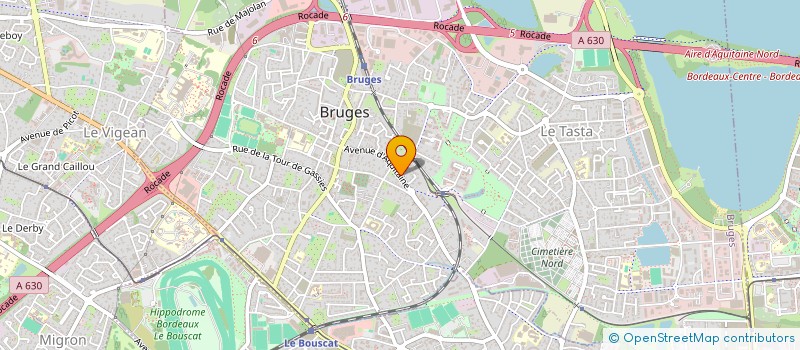 localisation de l'entreprise ESPORTXCELLENCE  EYSINES