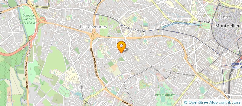 localisation de l'entreprise ESPOSITO PIERRE à MONTPELLIER