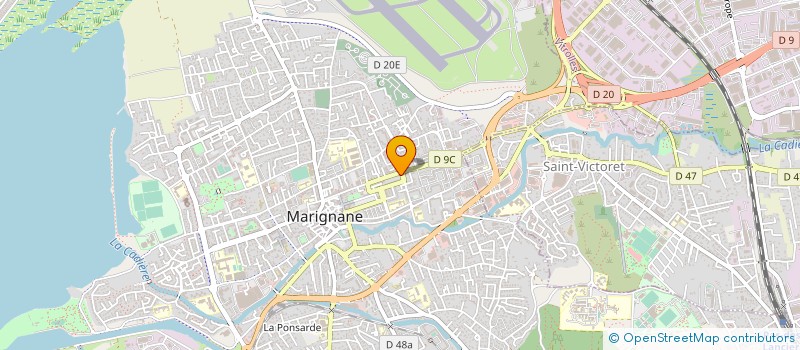 localisation de l'entreprise ESPRAIS à MARIGNANE