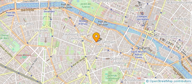 localisation de l'entreprise ESPRESSO CLUB SARL  PARIS