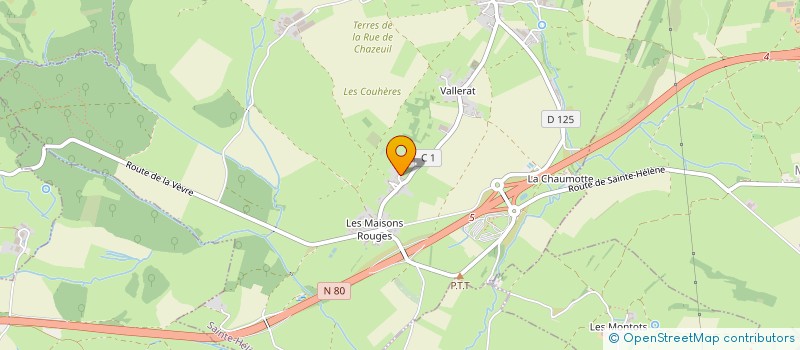 localisation de l'entreprise ESPRESSO TECH à SAINTE-HELENE