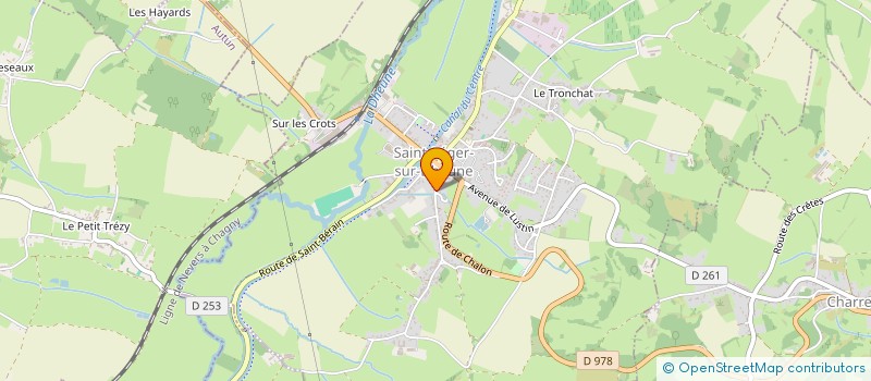 localisation de l'entreprise ESPRESSOFFICE DISTRIBUTION à SAINT-LEGER-SUR-DHEUNE