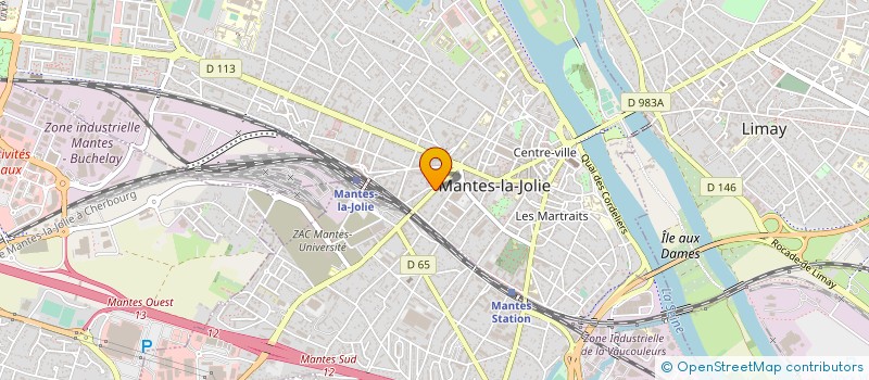 localisation de l'entreprise ESPRIBATI à MANTES-LA JOLIE