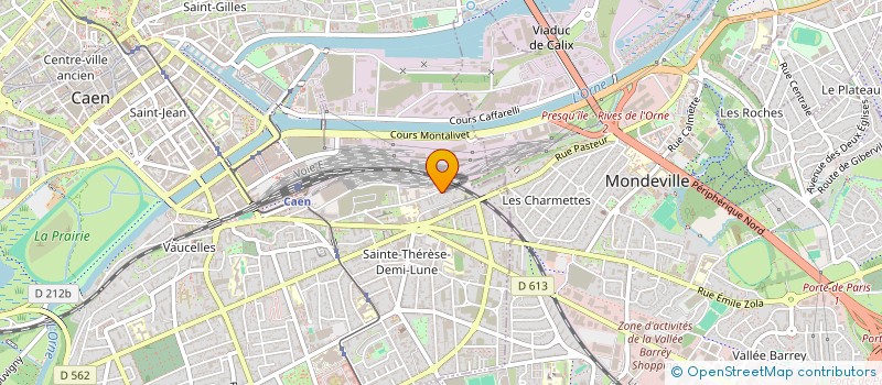 localisation de l'entreprise ESPRIBBO à CAEN