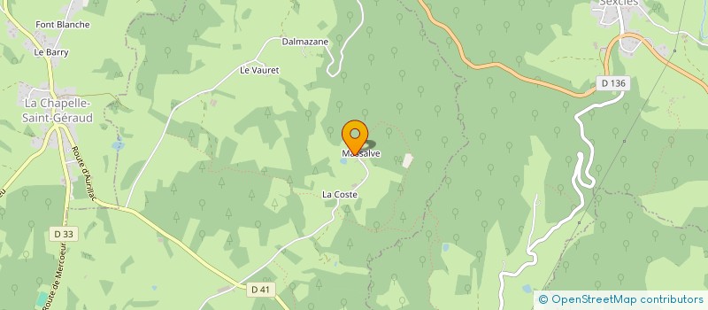 localisation de l'entreprise ESPRIT AVENTURIER  MERCUR