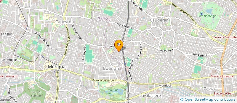 localisation de l'entreprise ESPRIT B  BORDEAUX