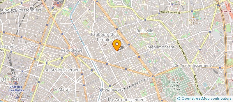 localisation de l'entreprise ESPRIT BAT  PARIS