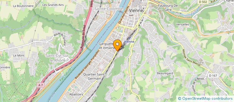 localisation de l'entreprise ESPRIT BOCAUX  VIENNE