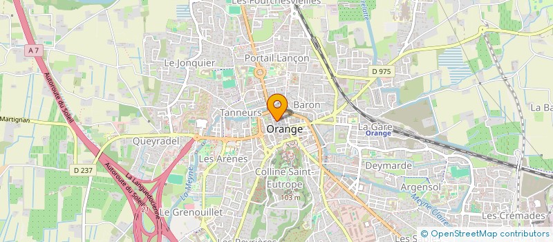 localisation de l'entreprise ESPRIT BOIS  ORANGE