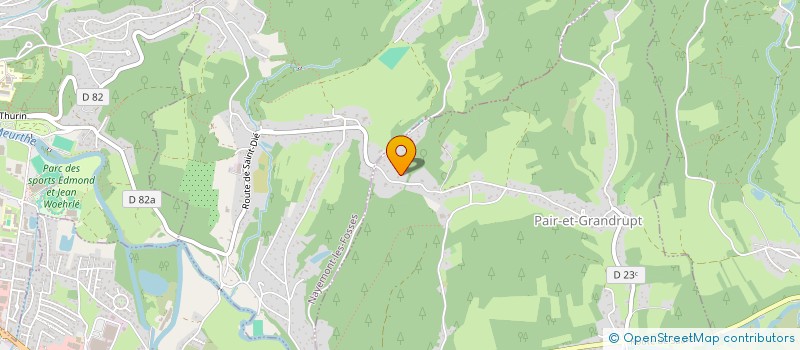 localisation de l'entreprise ESPRIT BOIS L'HOTE  PAIR-ET-GRANDRUPT