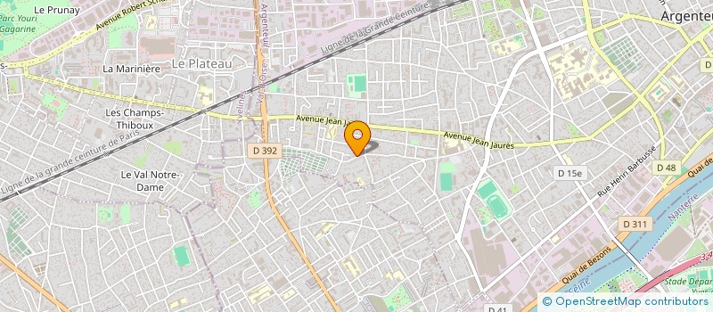 localisation de l'entreprise ESPRIT BOXE  PARIS