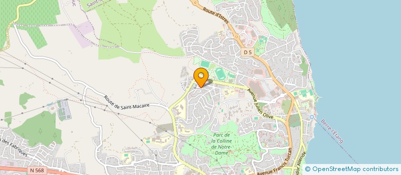 localisation de l'entreprise ESPRIT CARNETS  MARTIGUES