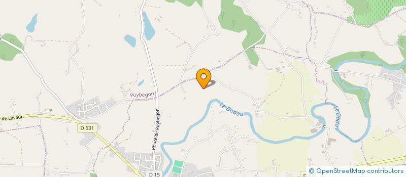 localisation de l'entreprise ESPRIT CHARPENTE SARL  BRIATEXTE