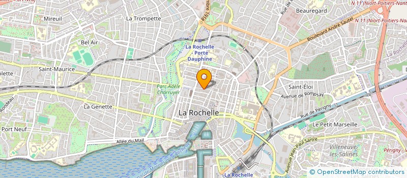 localisation de l'entreprise ESPRIT CHIC  LA ROCHELLE