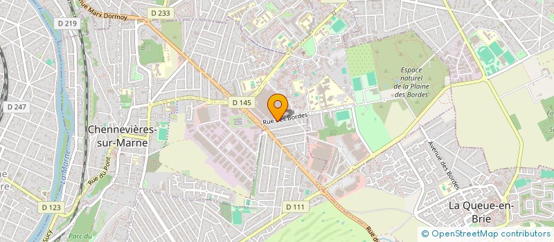 localisation de l'entreprise ESPRIT CHRISTIAN COLLIN  ORMESSON-SUR-MARNE