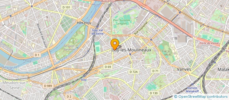 localisation de l'entreprise ESPRIT CIVIQUE à ISSY-LES-MOULINEAUX