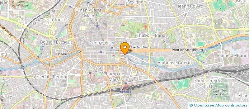 localisation de l'entreprise ESPRIT CLIENTS à RENNES