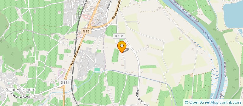 localisation de l'entreprise ESPRIT COLIBRI  PONT-SAINT-ESPRIT