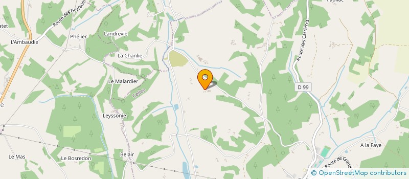 localisation de l'entreprise ESPRIT COM à RIBERAC