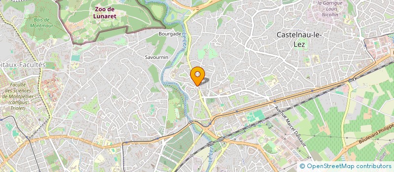 localisation de l'entreprise ESPRIT COMPTOIRS  CASTELNAU-LE-LEZ