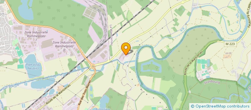 localisation de l'entreprise ESPRIT CONFORM  LA WANTZENAU